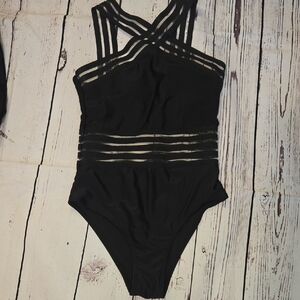 ☆Elegant Black Women's Swimsuit Medium